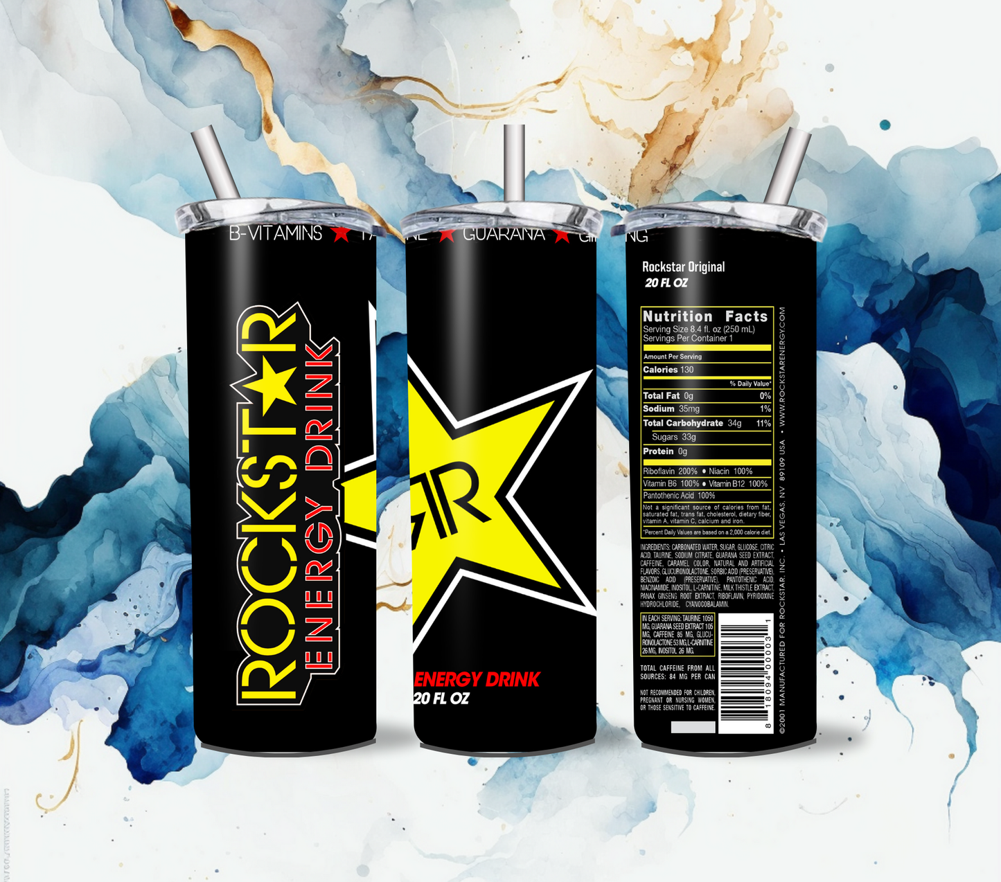 20oz Rockstar