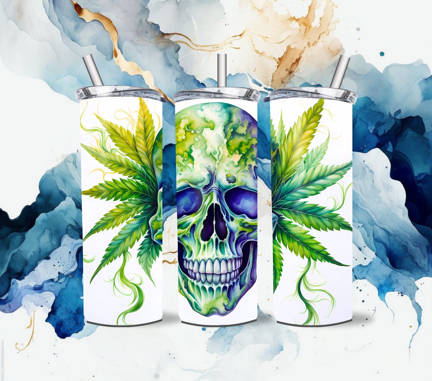 20oz 420 Skull