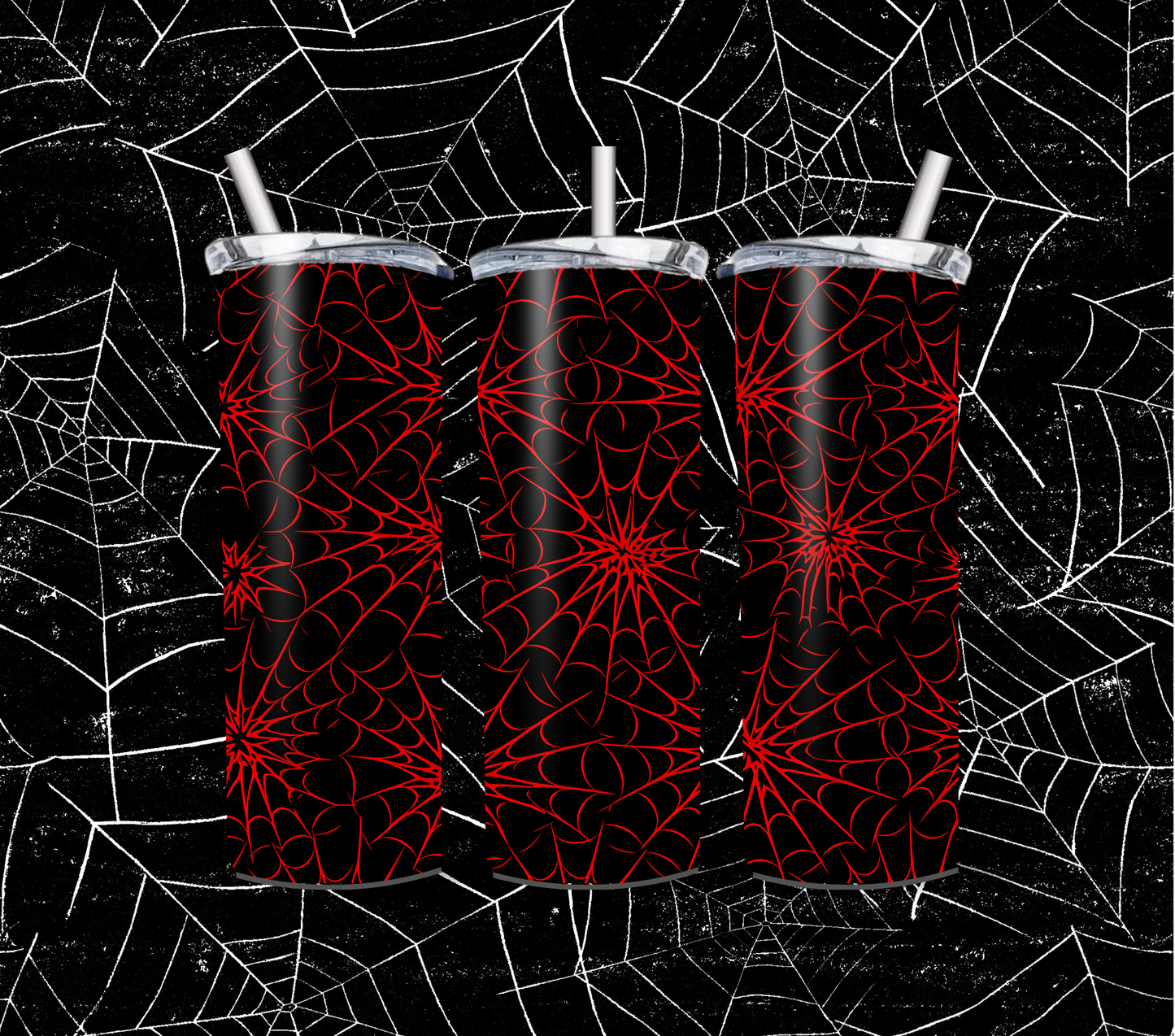 20 oz Red Web