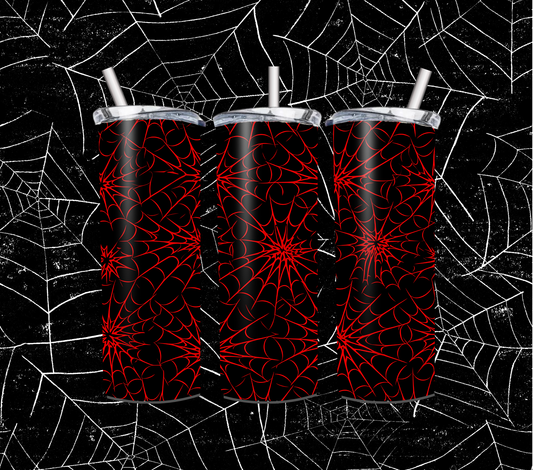 20 oz Red Web