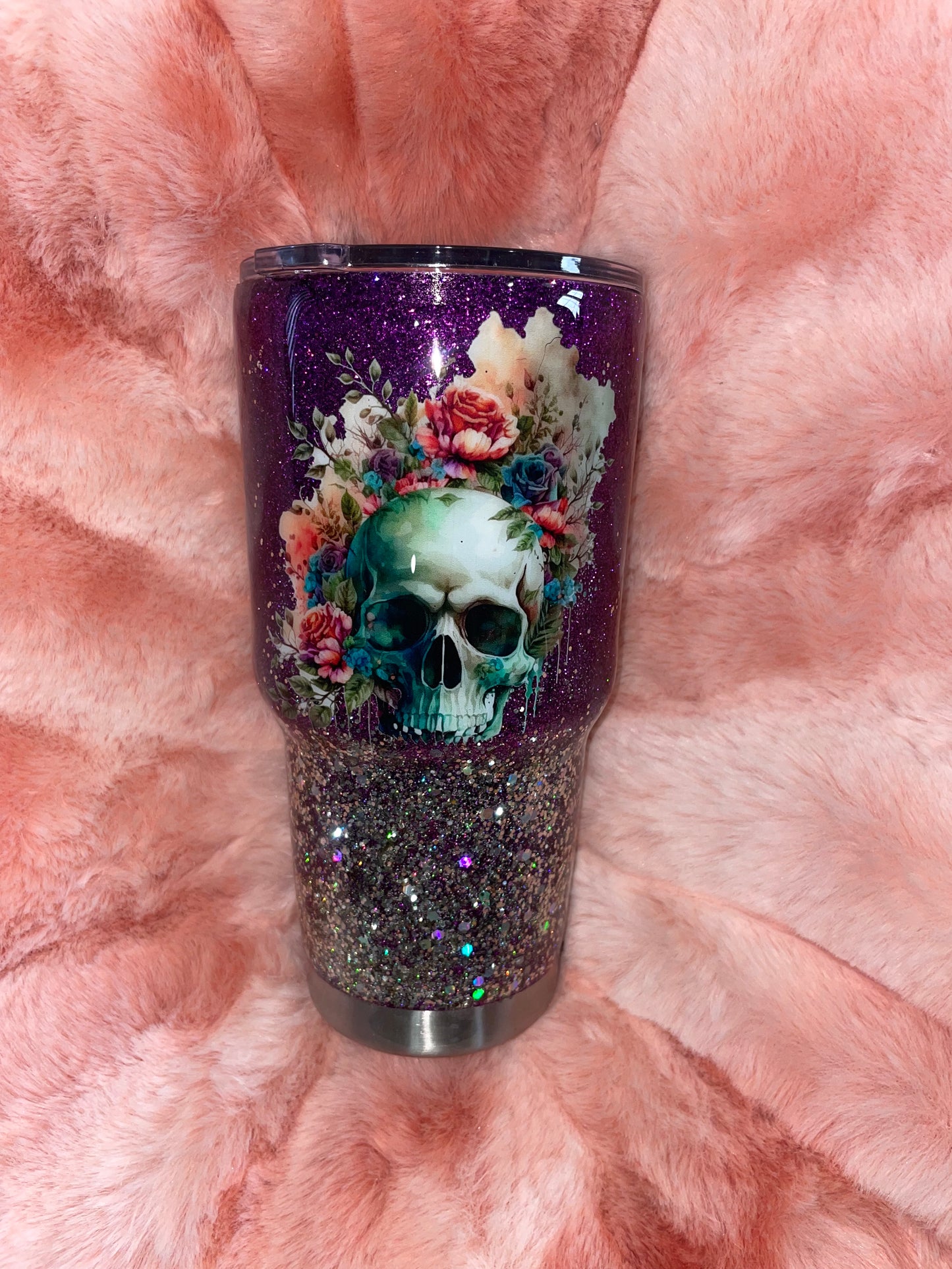 Floral skull