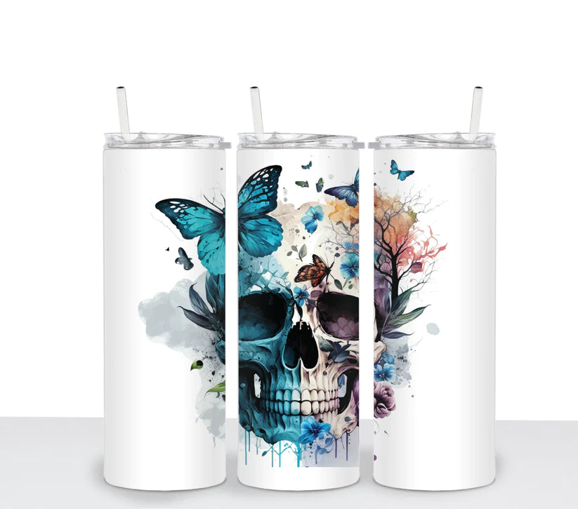 20oz Skull Tumbler